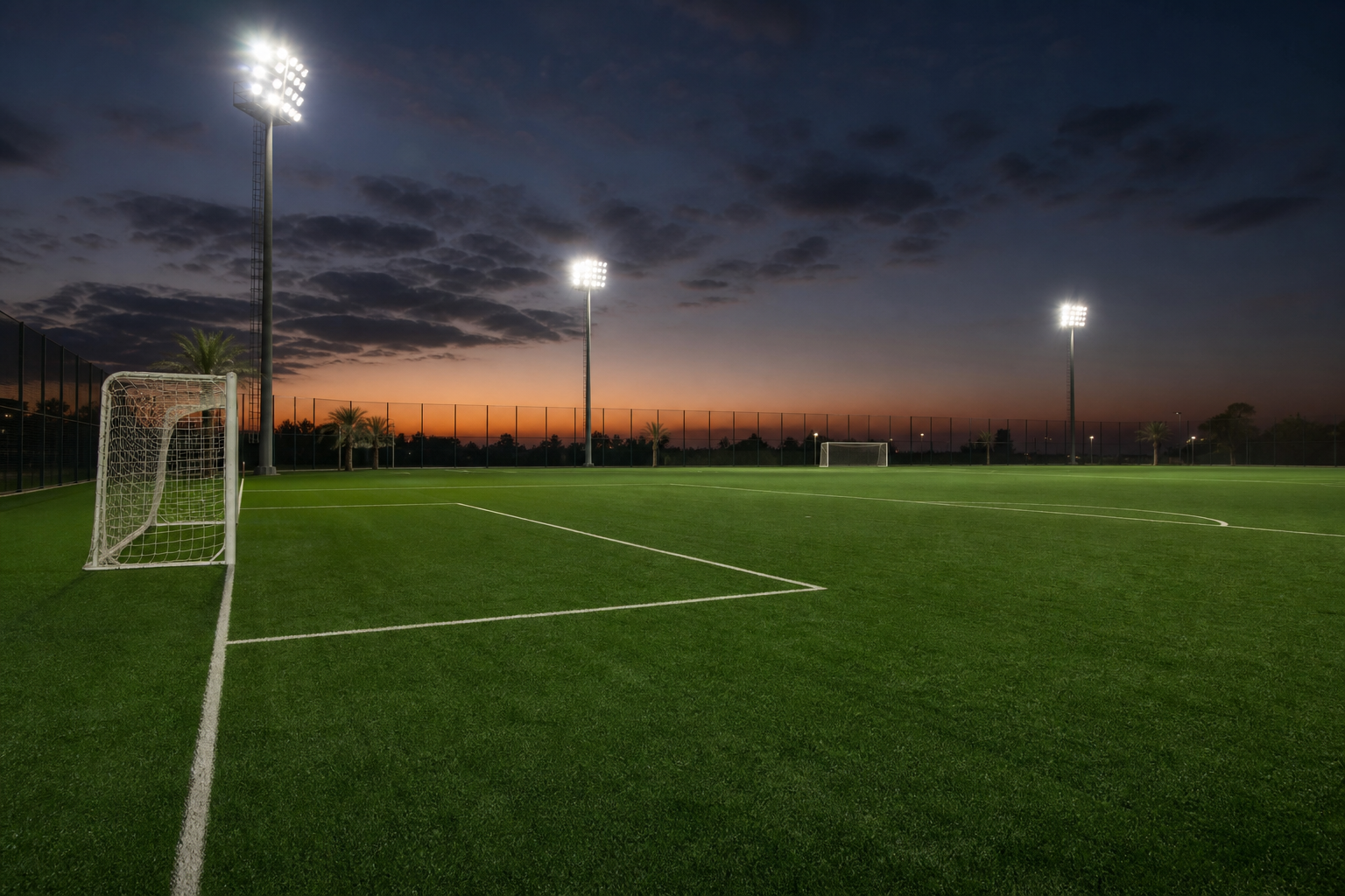 شركة إنشاء وتجهيز ملاعب كرة القدم