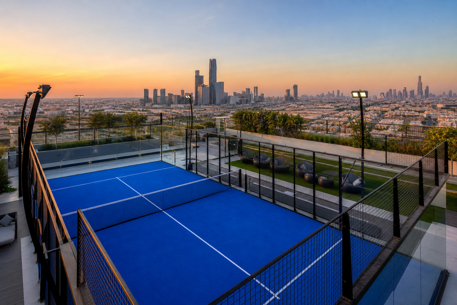 Padel court construction & fit-out company