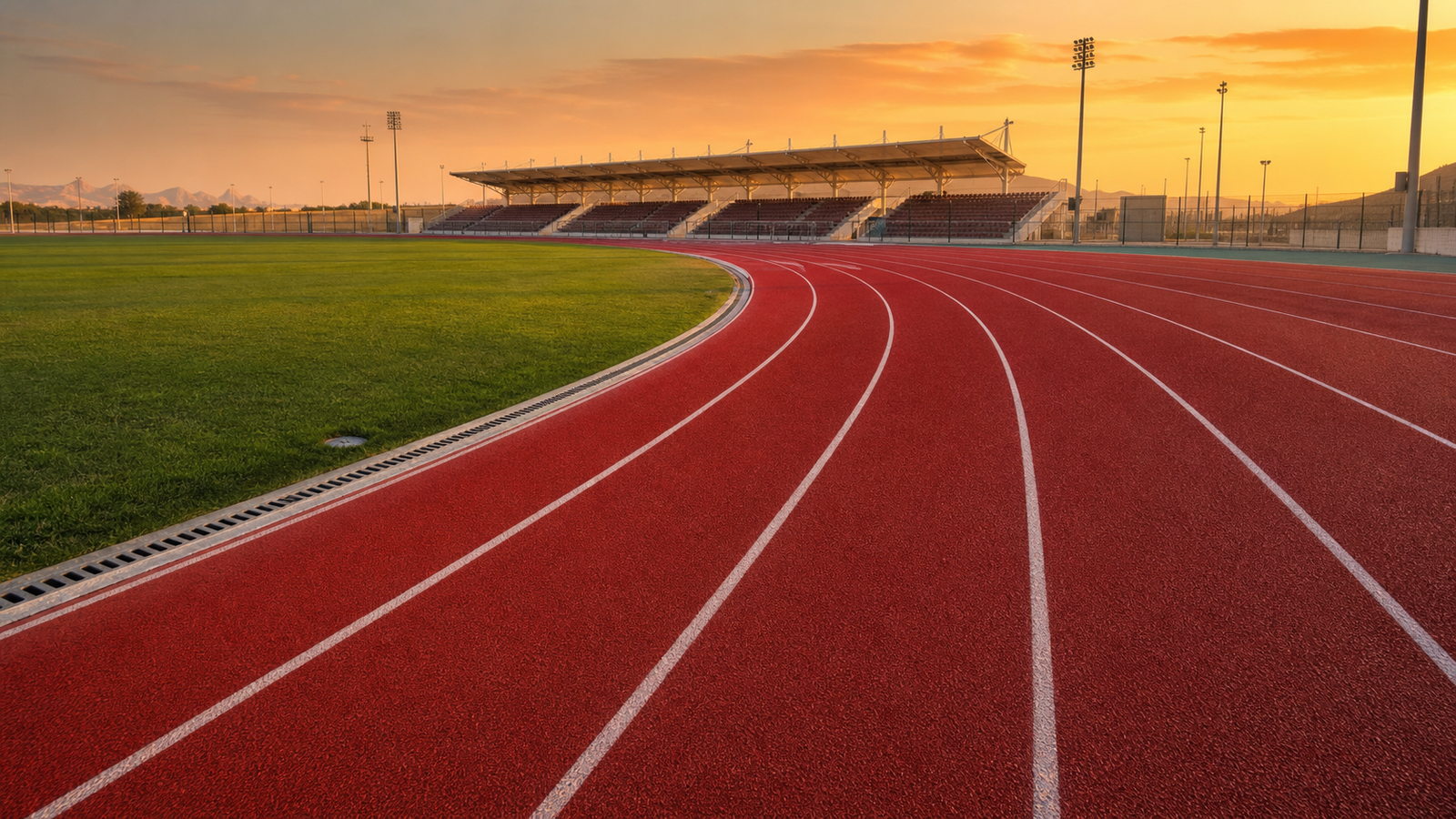 Running track & fitness circuit fit-out