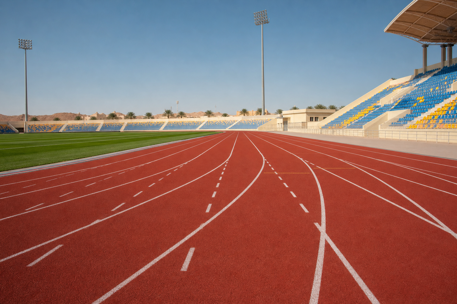 تجهيز أرضيات التارتان