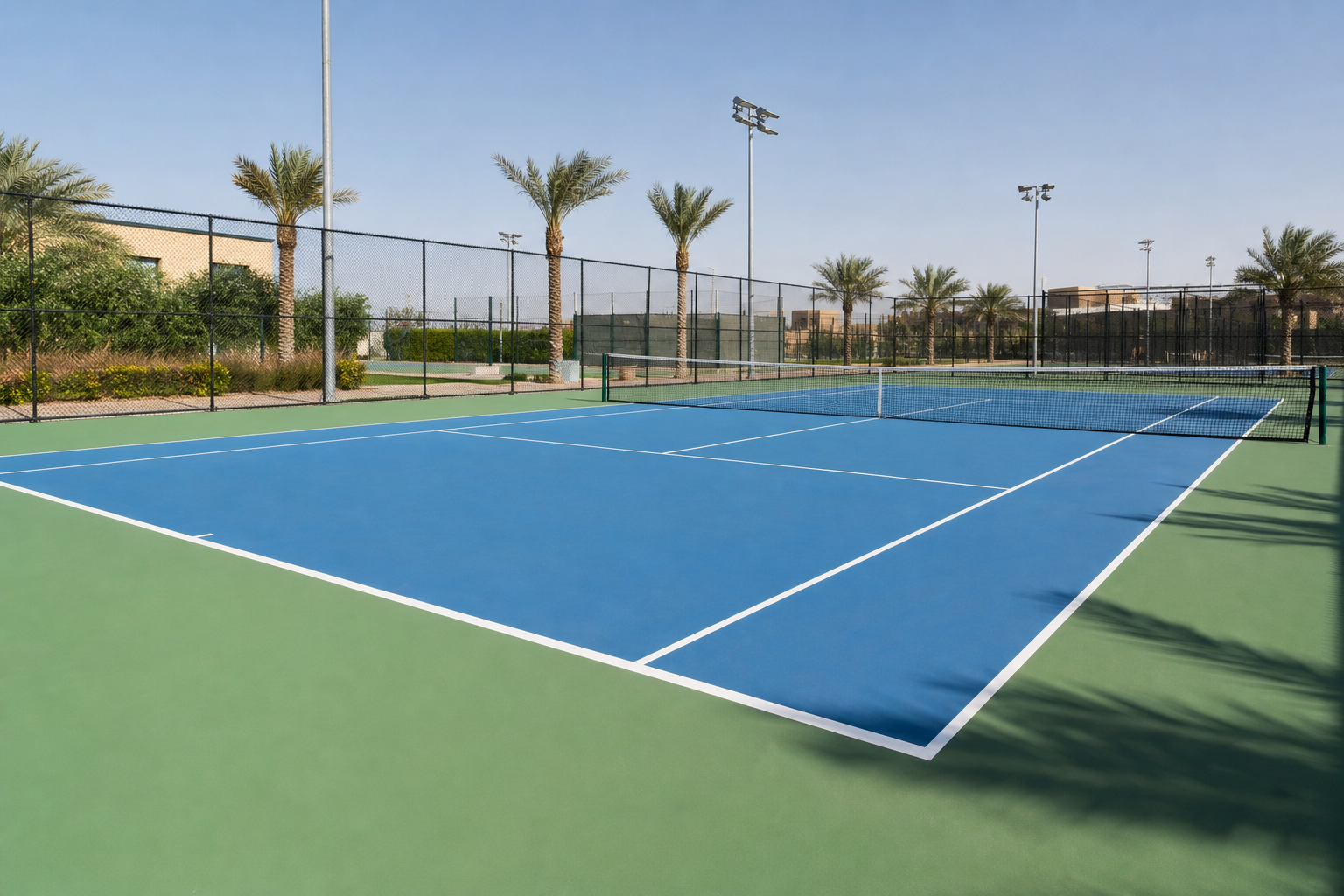Tennis court supply & fit-out